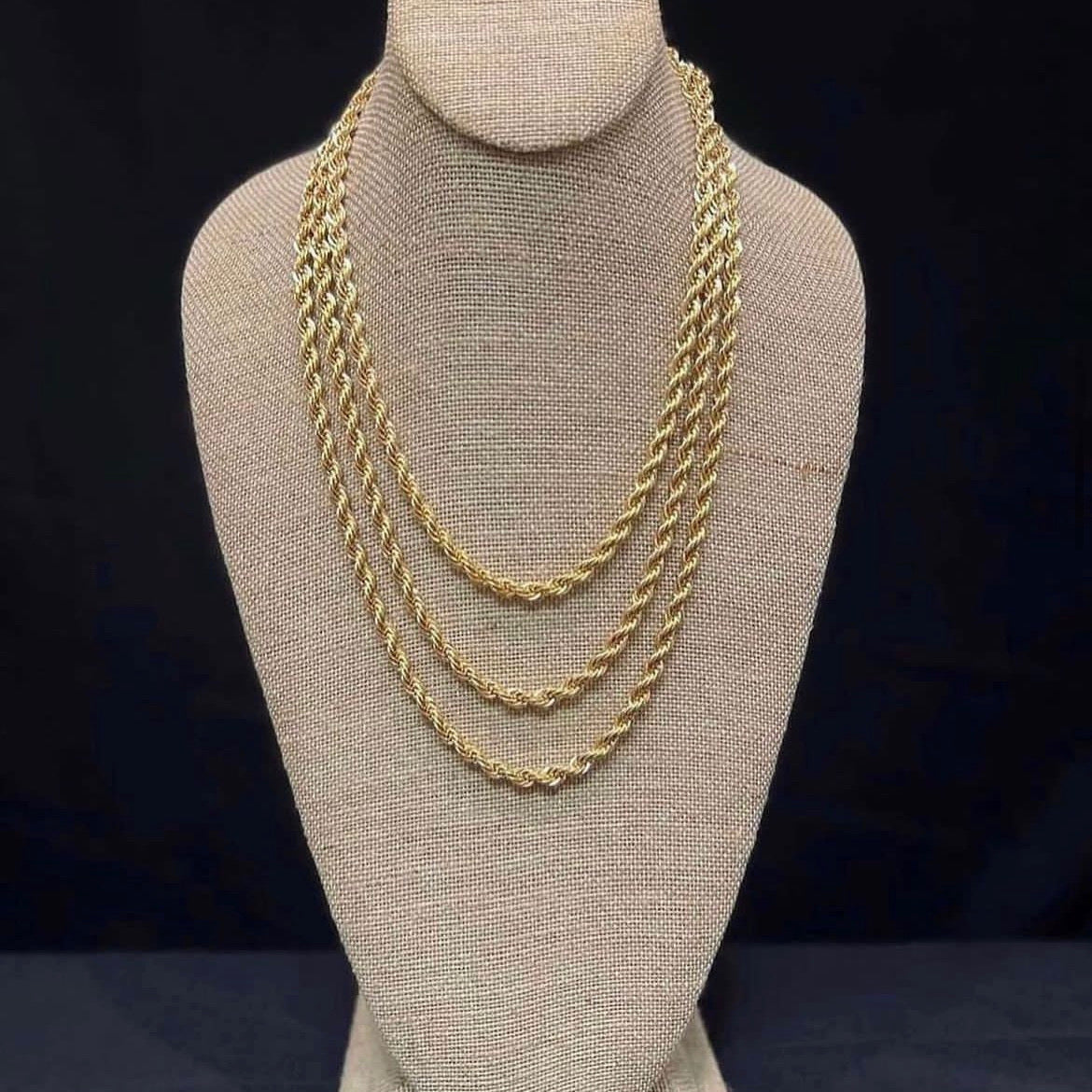 14k Gold Filled Rope Chains