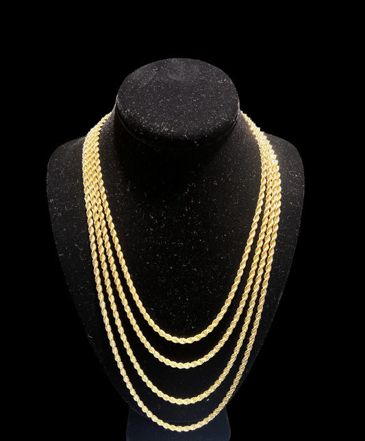 14k Gold Filled Rope Chains – stcollection