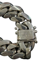 10mm 9” 925 Sterling Silver Rhodium Miami Cuban Bracelet