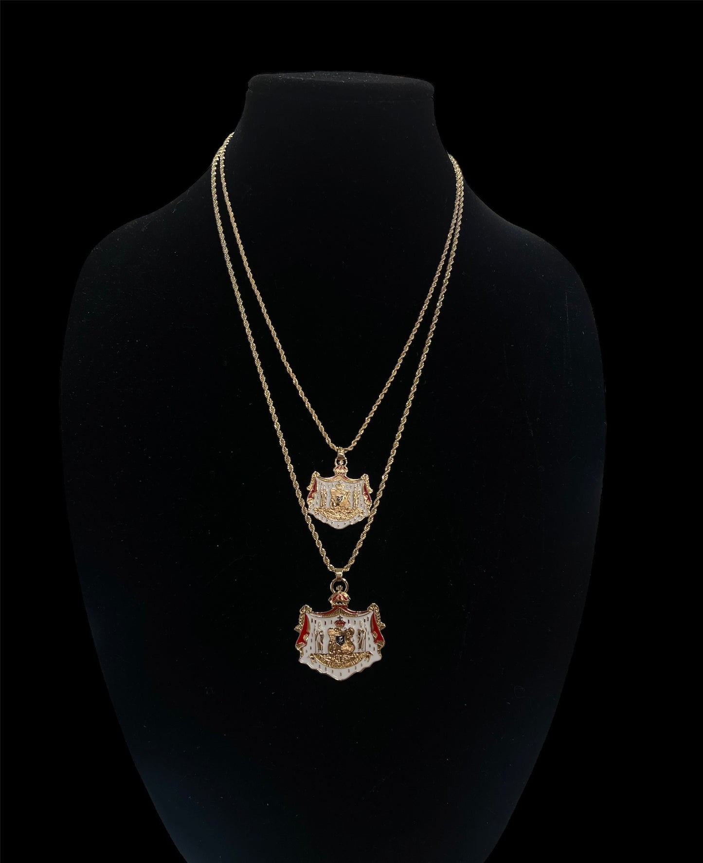 Coat Of Arms MultiColored Necklace