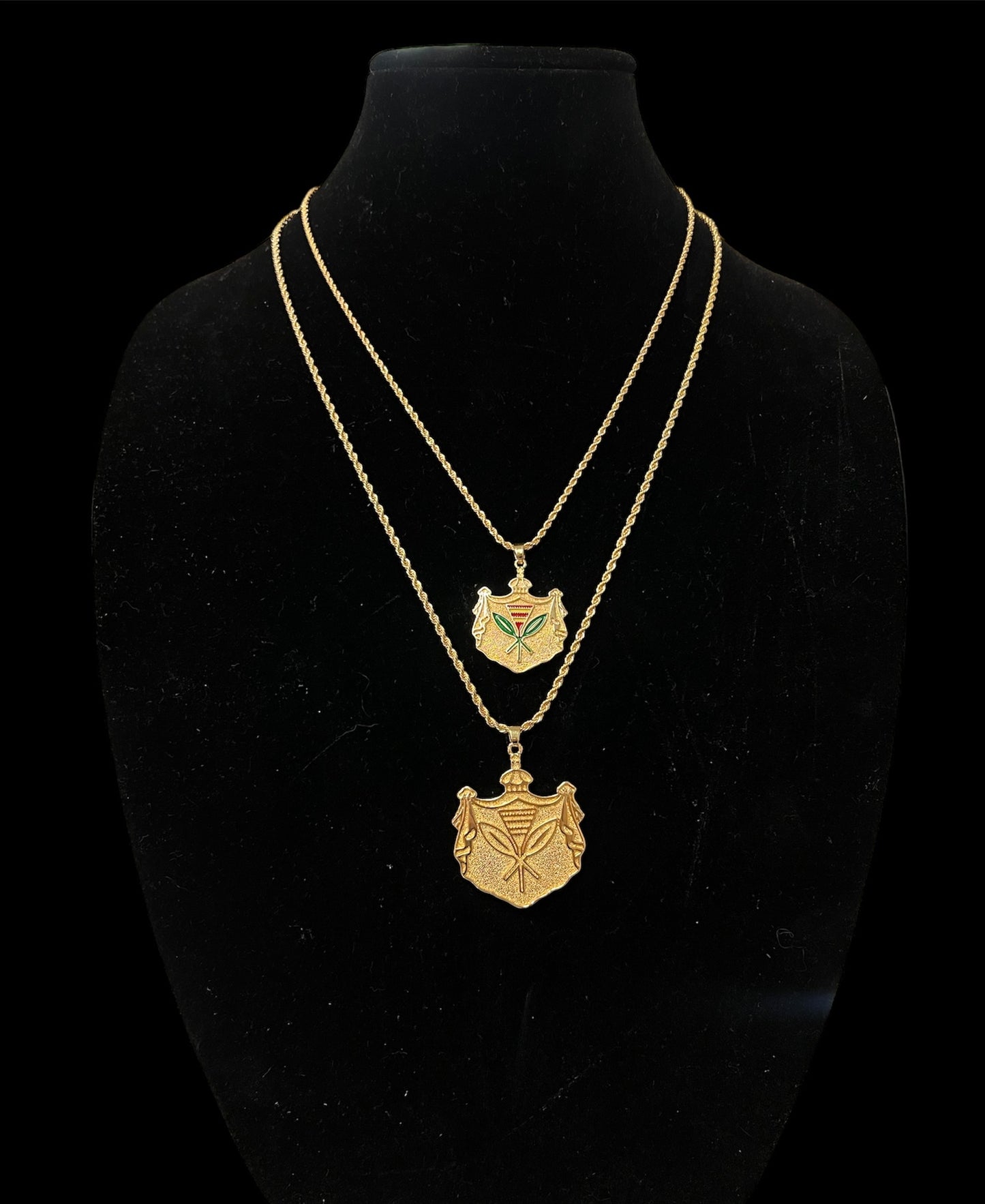 Coat of Arms Gold Plated Chain