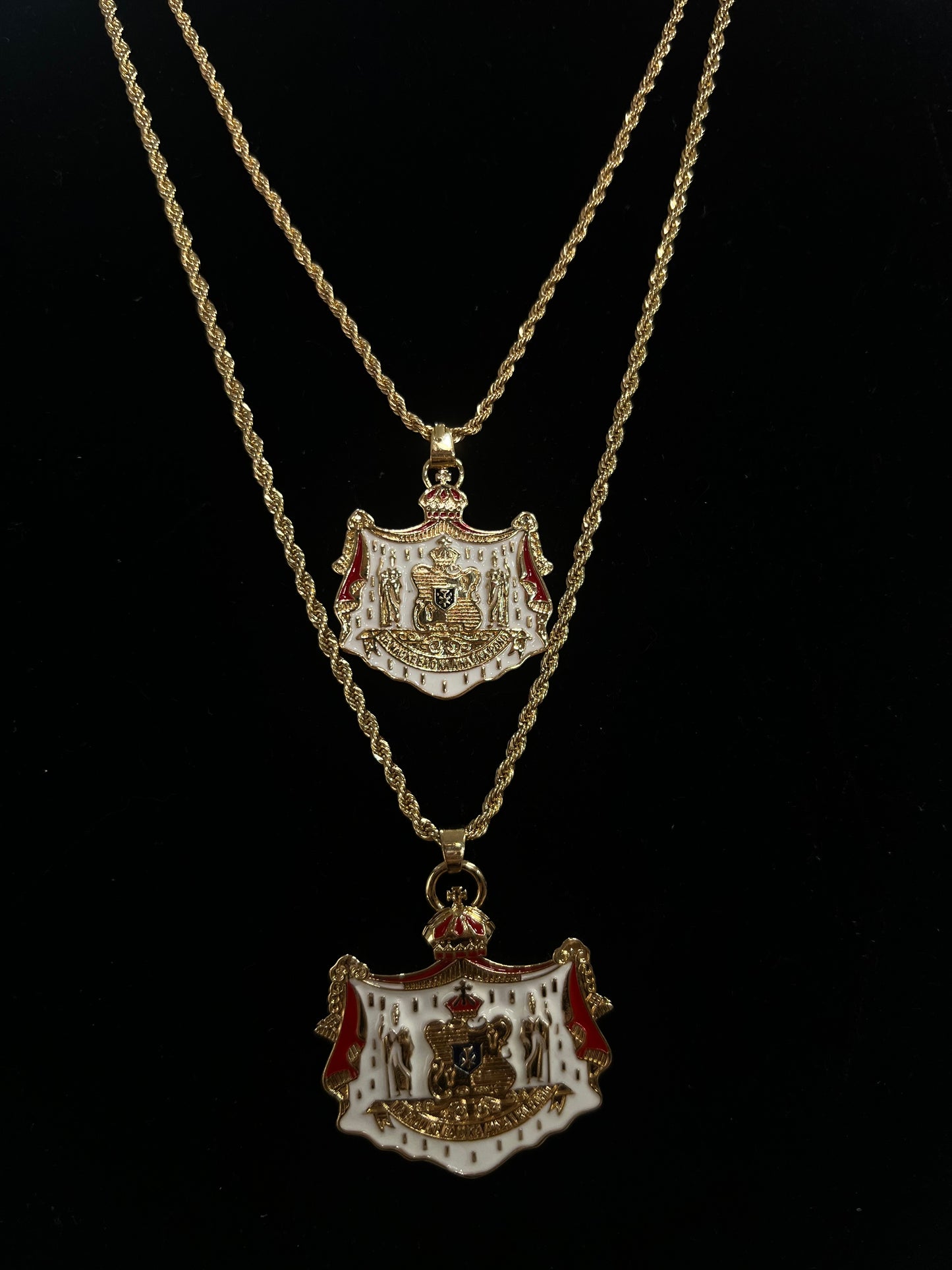 Coat Of Arms MultiColored Necklace