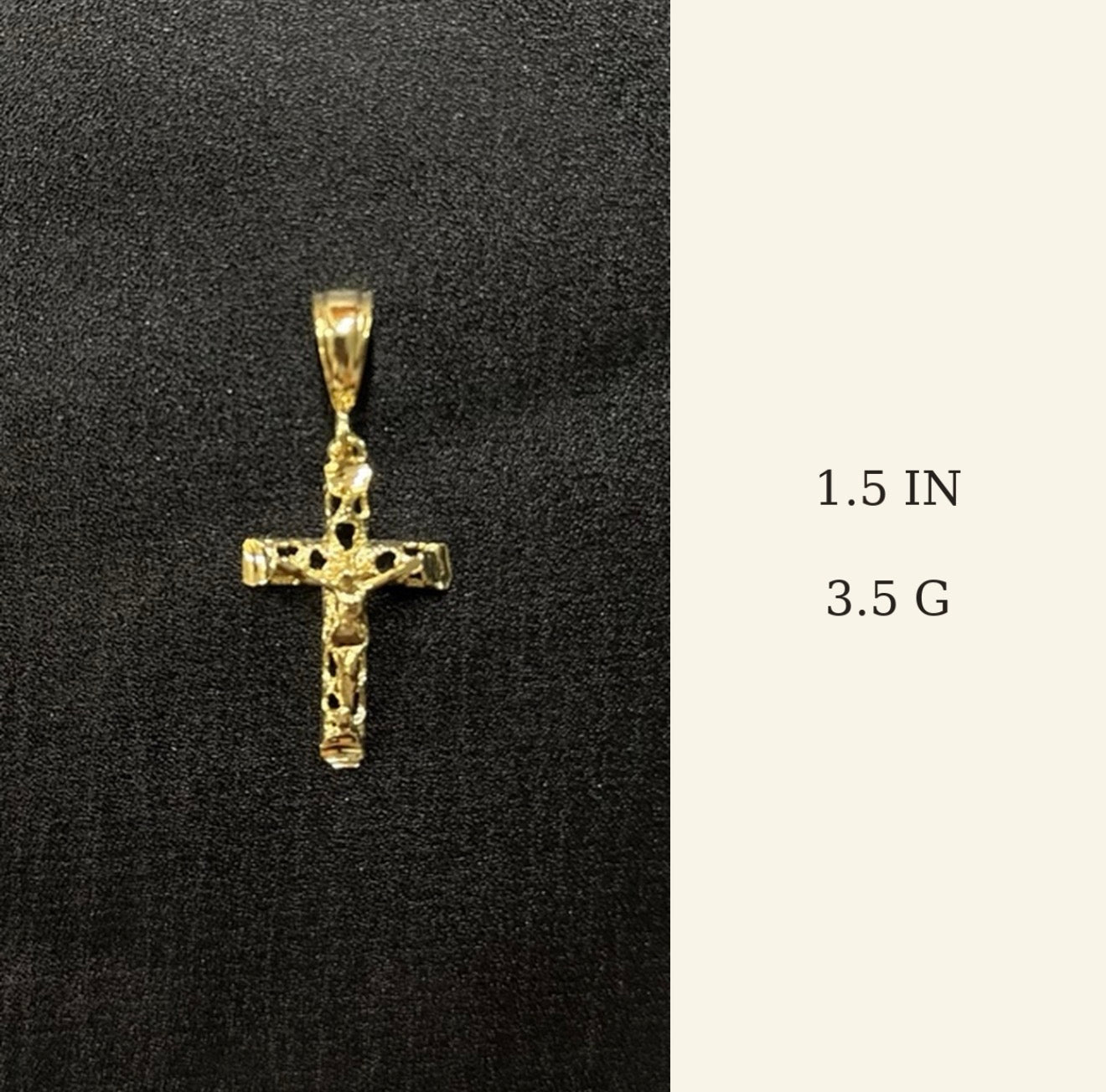 925 Sterling Silver Diamond Cut Vermeil "Assorted Cross" Pendant
