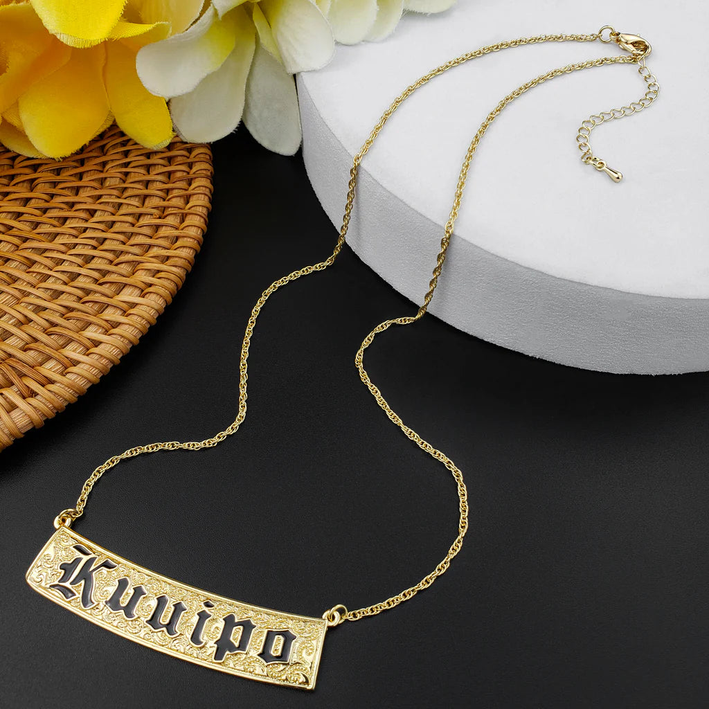 Engraved "Kuuipo" Necklace