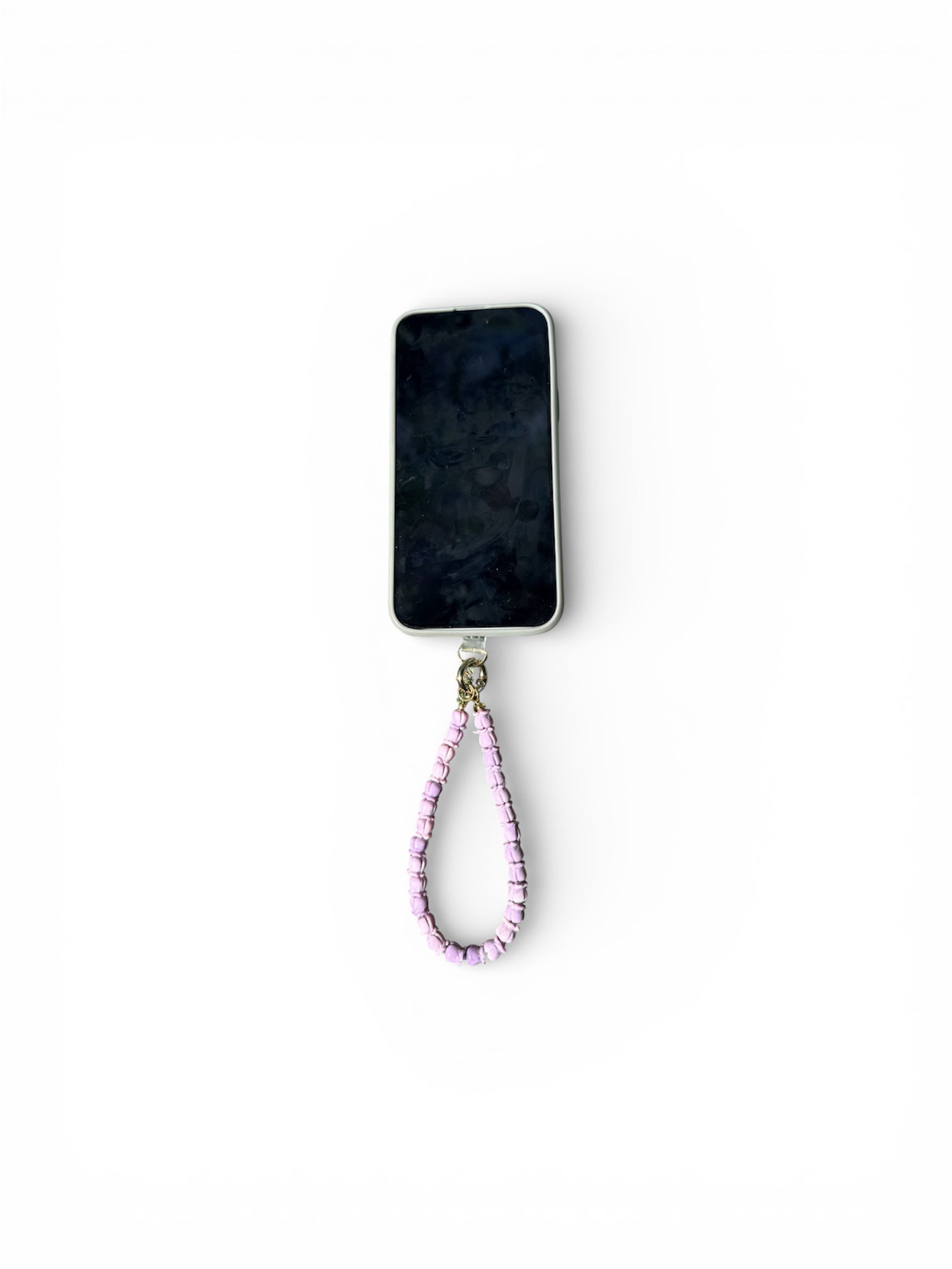 Purple Pikake Phone Charm