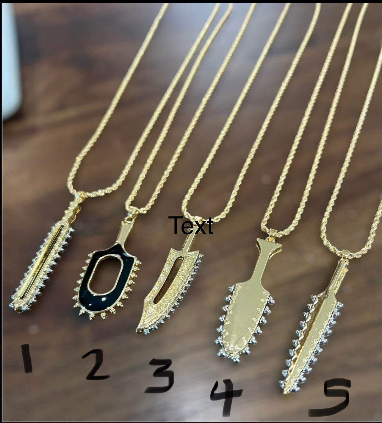 14k Gold Plated Hawaiian Weapon Rope Chain 22” + extender