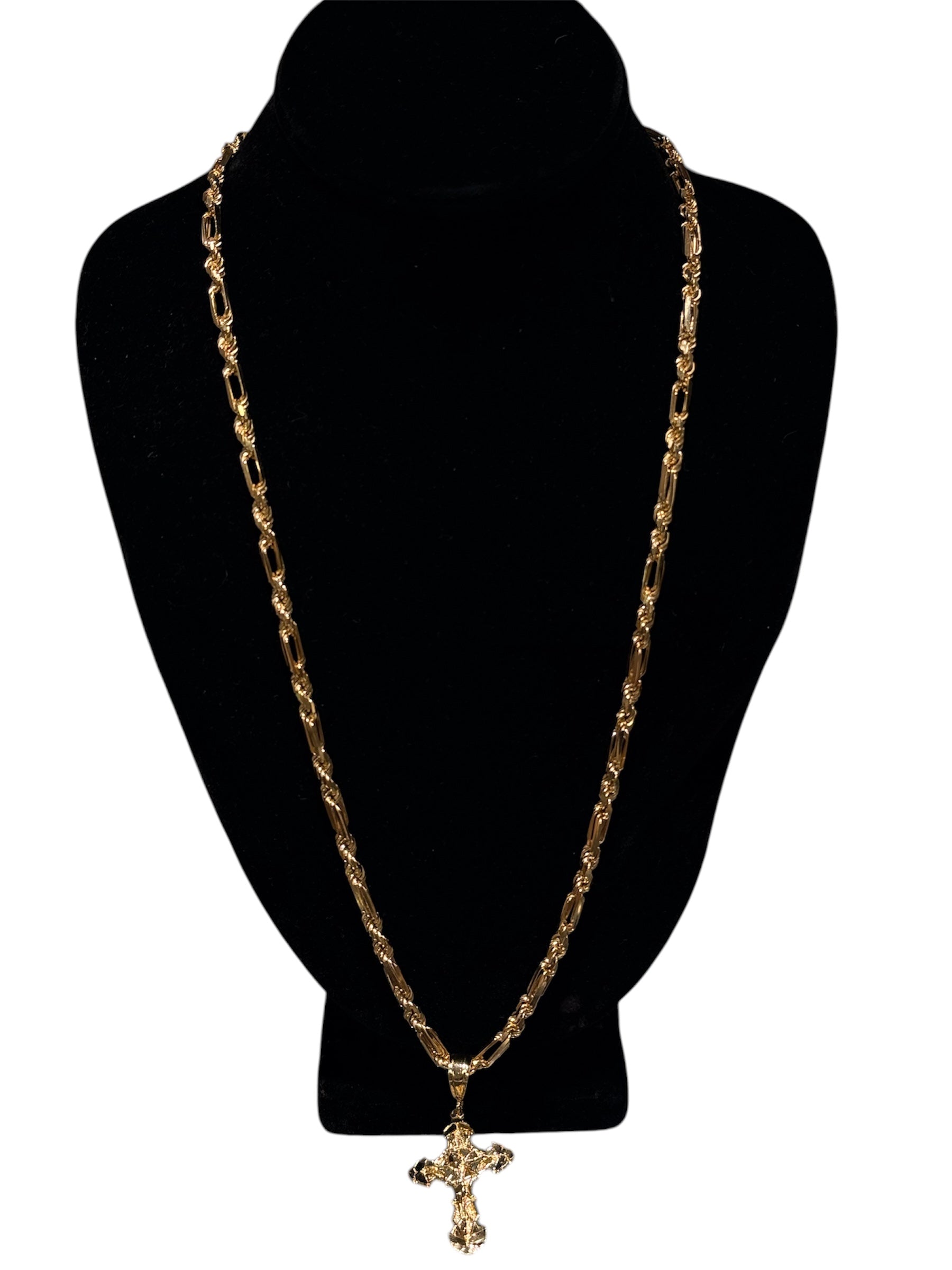 4mm 26" Vermeil Milano Set