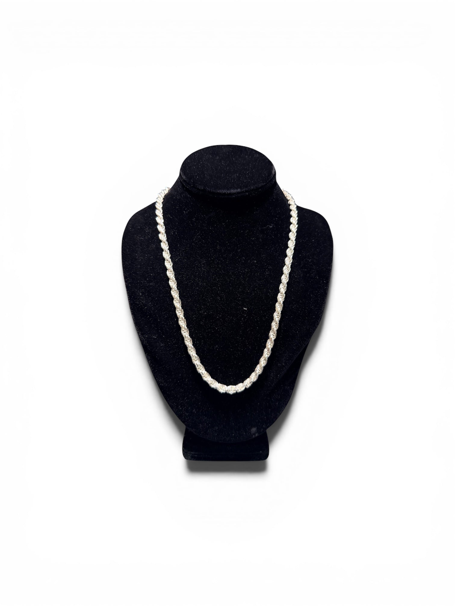 6mm 925 Sterling Silver Rope Chain