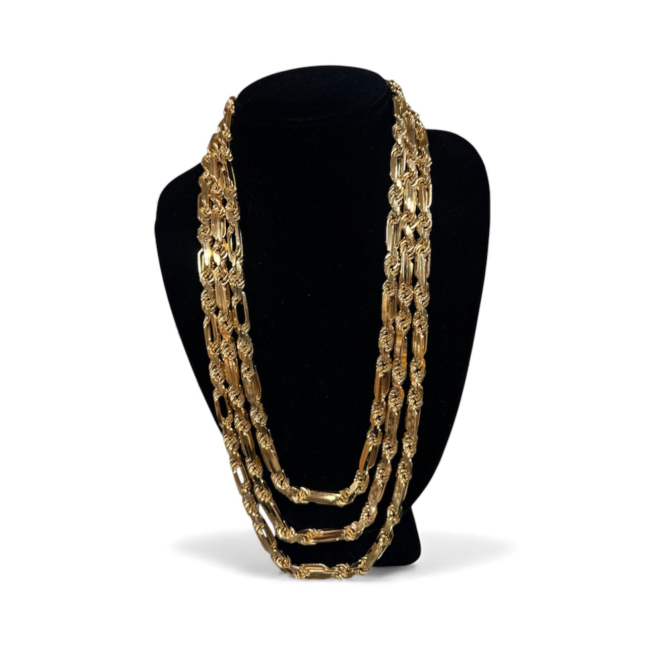 8mm 925 Sterling Silver Vermeil Milano Chain