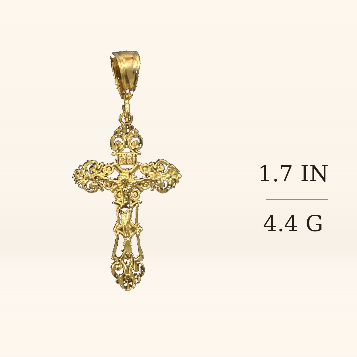 925 Sterling Silver Diamond Cut Vermeil "Assorted Cross" Pendant