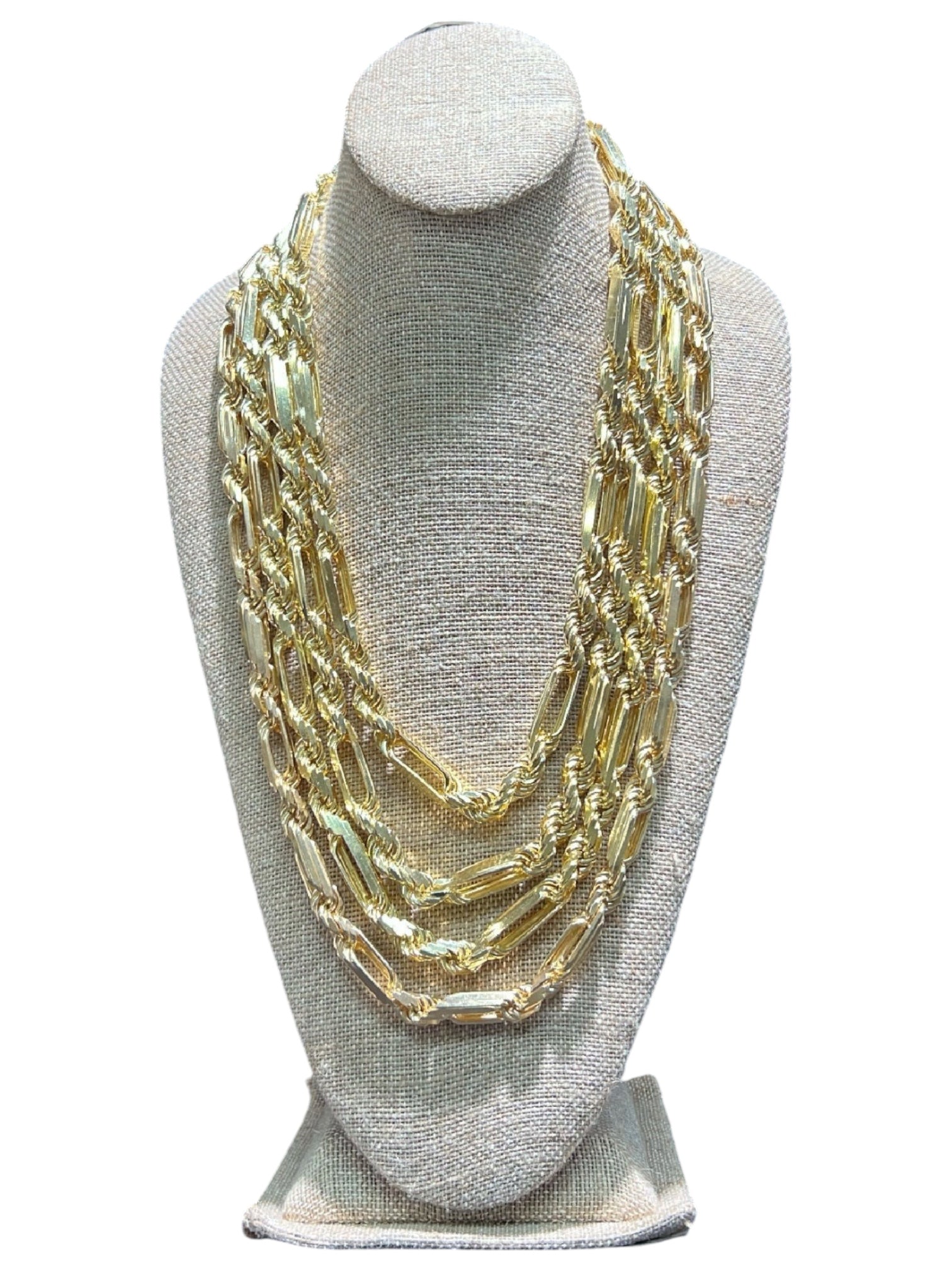 10mm 925 Sterling Silver Vermeil Diamond Cut Milano