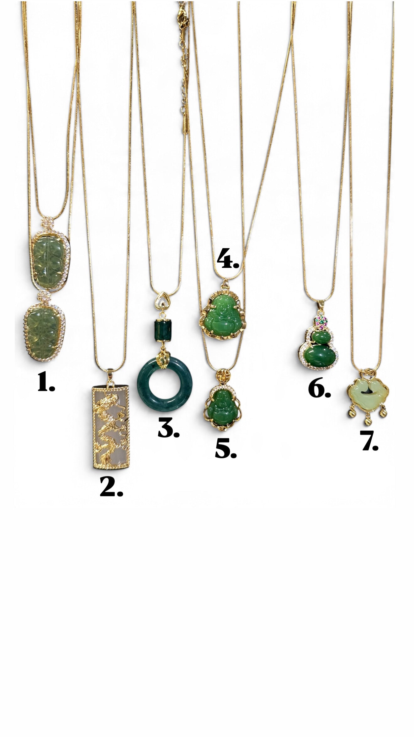 Jade "Assorted" Necklace