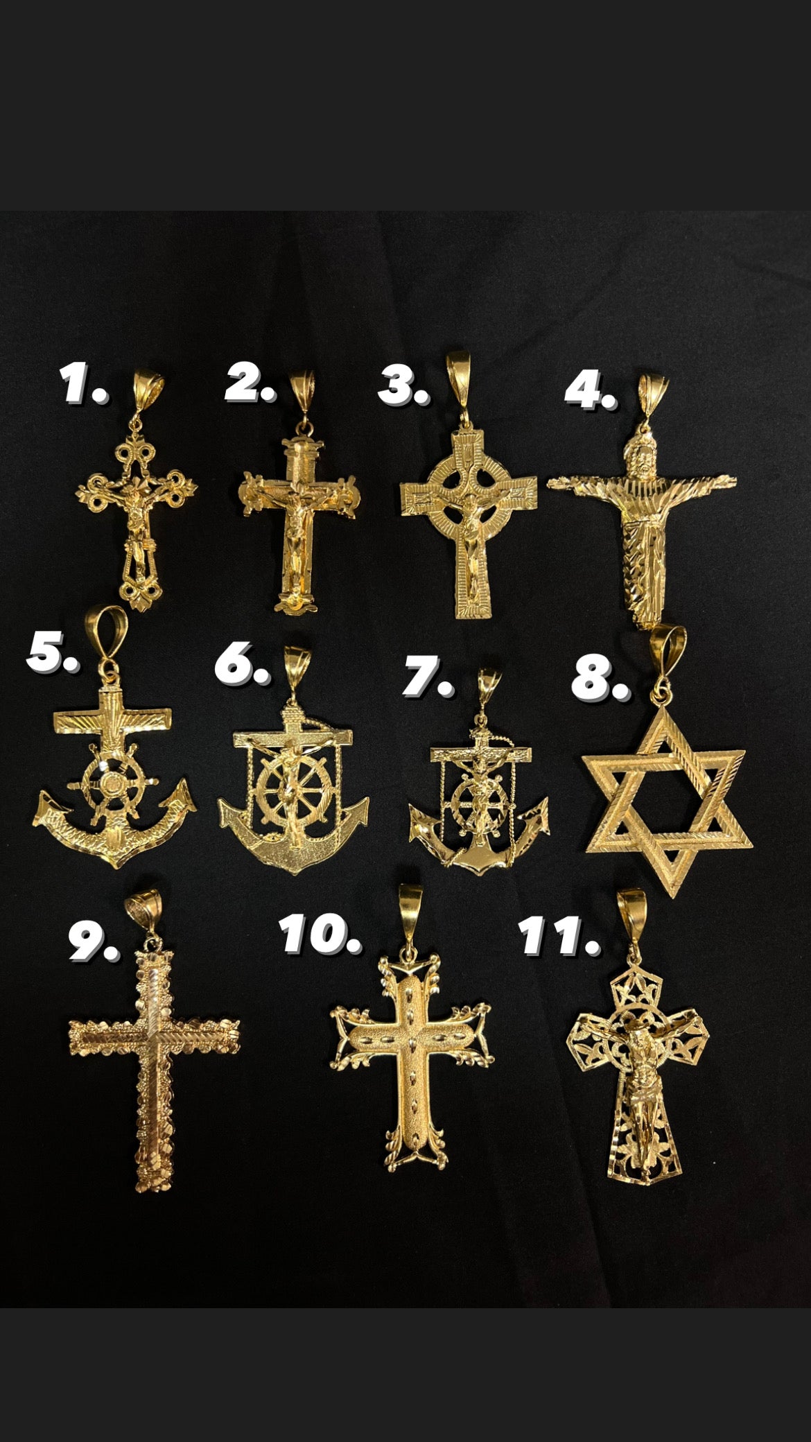 925 Sterling Silver 14k Gold Plated Diamond Cut Pendants